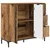 Kreveta Staro drvo 89,5 x 33 x 82 cm Konstruirano drvo