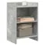 vidaXL Posteljne mize 2 pcs Betonsko siva 40 x 30 x 60 cm