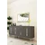 Hanah Home komoda Rany 180, 180 cm, antracit / srebrna
