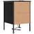 Noćni ormar 2 pcs Crni hrast 42 x 41 x 61 cm Konstruirano drvo