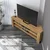 Hanah Home TV komoda Corner, 120x40x30 cm, Hrast