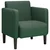 Sofa fotelja s naslonima za ruke tamno zelena 54 cm