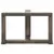 Noge za klub stolić T-oblika 2 kom Crne 50x25x(30-31) cm Čelik