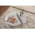 Hanah Home Klub sto-set Orion, 90x60x30cm, 85x30x35cm, 2 komada, Sivi