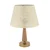 Opviq Stona lampa 302 Hazeran, 60 W, 43 cm, Bela