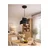 Opviq luster Maas 3444K-1A-19, LED 20 W, crni