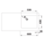 Blanco Sudopera Solis 500-IF, 540x440x185mm, Srebrne boje