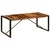 Vidaxl Jedilna miza 200x100x75 cm trden palisander