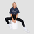 GymBeam Women‘s Earned Cropped T-shirt Midnight