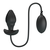 Pretty Love Manson Inflatable & Vibrating Anal Plug Black