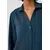 QS Bluza cijansko modra