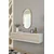 Hanah Home komoda Didema, 120 cm, bela / travertin