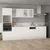 Vidaxl Spodnja omarica s predalom “Lyon” bela 80x46x81,5 cm