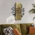 Rama de Oro -2 GreenBlack Decorative Wooden Wall Accessory