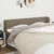 Vidaxl Vzglavje z ušesi taupe 203x23x78/88 cm blago