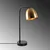 Opviq Stona lampa E27 Max 40W, Siva