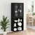 Highboard Crni hrast 69,5 x 34 x 180 cm