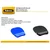 Podloga za miša ergonomska-gel Fellowes 9114120 plava