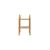 Hanah Home Klub sto Nala 62, 30x62x30 cm, Braon