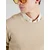 KnowledgeCotton Apparel Pulover VAGN svetlo bež