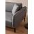 Atelier del Sofa Ugaona garnitura Belissimo 95x67x140cm Siva