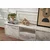 Hanah home TV Komoda Vanguard, 160x42x29.5cm, Siva