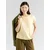 VERO MODA Majica VMAVA pastelno rumena