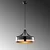 Opviq Luster Yildo-253-S-LW, Crni