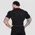 GymBeam Static Seamless T-shirt Black