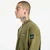 Mikina adidas Equipment Blocked Half-Zip Focus Olive XL