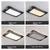 FSL Plafonska lampa LED, 150 W, Crna
