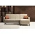 Atelier del Sofa Ugaona garnitura Zaden 218x86x130cm Bež