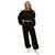 BeastPink Women‘s Bliss Cropped Sweatshirt Black