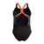 Speedo girls printed placement muscleback multi 116cm