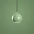 Opviq Luster Top, 20-111cm, O15 cm, Zeleni