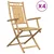 Sklopive vrtne stolice 4 kom 53 x 66 x 99 cm od bambusa