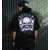 Hardcore majica moška - HUR SKULLS - SULLEN - SCM6910_BK