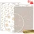 Papirji za scrapbooking Drops A4 - rdeče pike