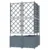 Vrtna saksija 3 pcs Svijetlo siva 80 x 80 x 143 cm Plastika