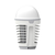 LED Prenosiva punjiva lampa sa lapačem insekata LED/5W/1800 mAh IPX4 bela/siva