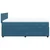 vidaXL vidaXL Box spring postelja z vzmetnico modra 140x200 cm žamet, (21321612)