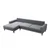 Atelier Del Sofa Ugaona sofa nordijski ugaoni levi (Chl+3R)