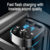 Bluetooth FM Transmiter S5 USBx2 crni