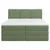 MID.YOU POSTELJA BOXSPRING 160 cm  x 200 cm , les, tekstil, leseni material zelena