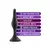 Butt plug Platinum M, 10.6cm, Crni