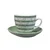 PORCELAN SET ZA KAFU 220ml 6/1 (PRUGE/ZEL) RXG-N6001C
