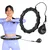 Northix Hula Hoop, črna - pripomoček za fitnes