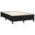Vidaxl Box spring postelja z vzmetnico LED črna 120x200 cm blago