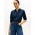 TOMMY HILFIGER Bluza temno modra