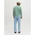 JACK & JONES Majica JJESOHO  pastelno zelena / bela